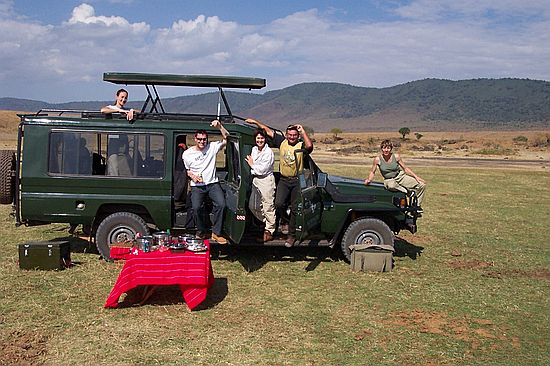Ngorongoro Crater luncj